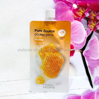 Маска для лица MISSHA Pure Source Pocket Pack Honey 10ml (78)