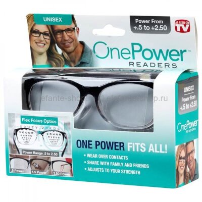 Универсальные очки для чтения ONE POWER READERS LP-152