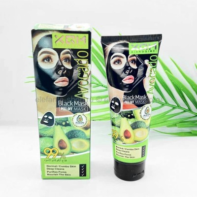 Черная маска для лица XQM Avocado Black Mask, 130 ml