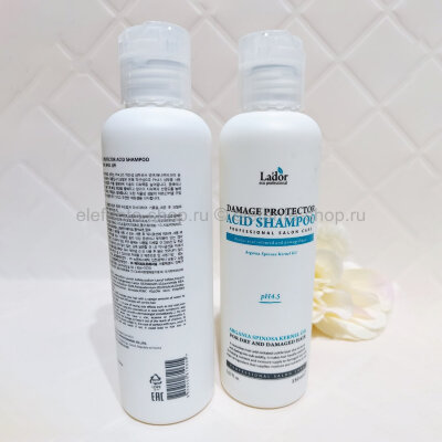 Шампунь бесщелочной Lador Damaged Protector Acid Shampoo, 150 ml (78)