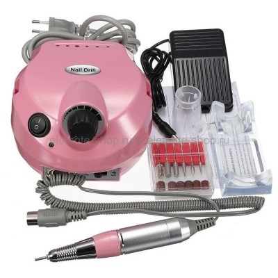 Аппарат для маникюра и педикюра Nail Drill DM-202 Pink, 45000 об/мин
