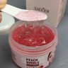 SADOER.Пузырьковая розовая маска для лица с персиком.
