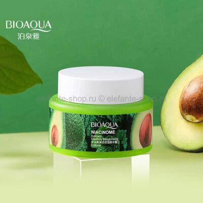 Крем для лица Bioaqua Avocado Nacinome Elasticity Moisturizing Cream, 50 гр