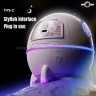 Увлажнитель воздуха Space Capsule Humidifier с подсветкой S-104 (BJ) 61130