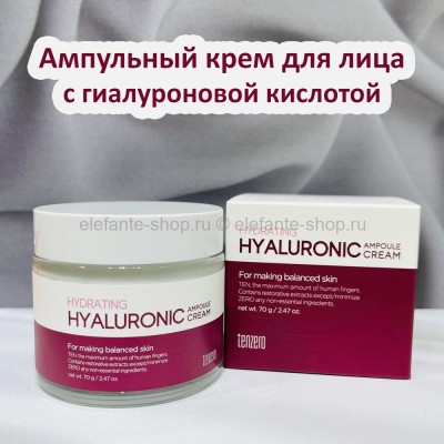 Ампульный крем TNZ Hydrating Hyaluronic Ampoule Cream 70g (13)