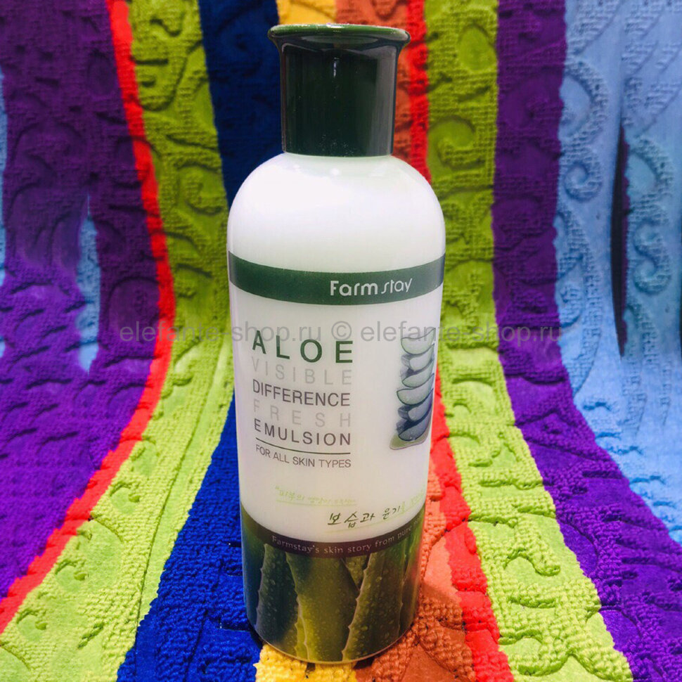 Эмульсия с экстрактом алоэ Farmstay Visible Difference Fresh Emulsion Aloe (125)