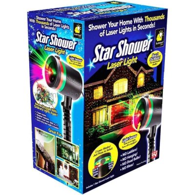Лазерный звездный проектор Star Shower Laser Light Projector, TV-317