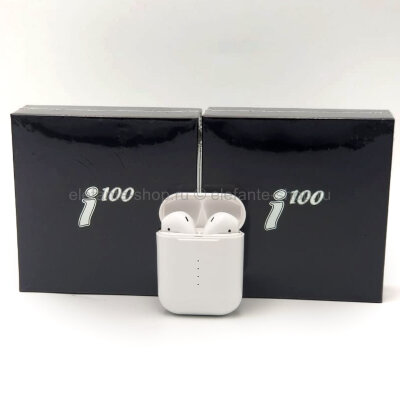 Беспроводные наушники i100 White (15)