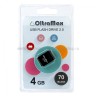 Флеш-накопитель USB 4GB OltraMax 70 Black (UM)