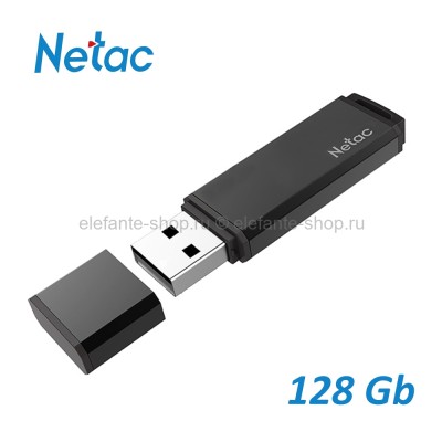 Флеш-накопитель USB 2.0 128GB Netac U351 Black (UM)