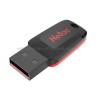 Флеш-накопитель USB2.0 128GB Netac U197 Mini Black Red (UM)