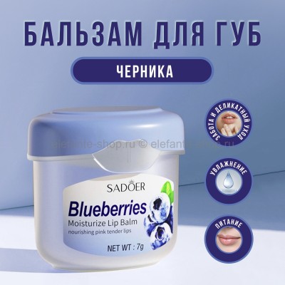 Бальзам для губ Sadoer Blueberries Moisturize Lip Balm 7g (19)