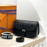 Сумка женская LV 25-15 см реплика кожаная 