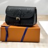 Сумка женская LV 25-15 см реплика кожаная 