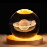 Ночник-светильник Стеклянный шар 3D 8см S-3 (BJ)
