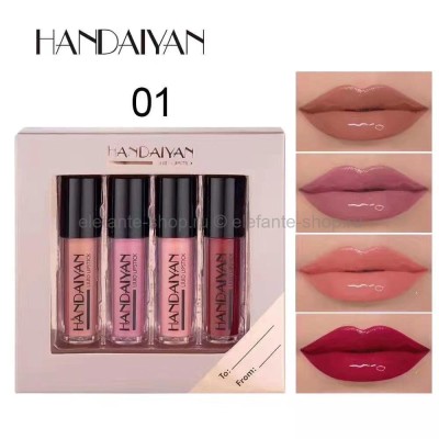 Набор блесков для губ Handaian Liquid Lipstick Set 01