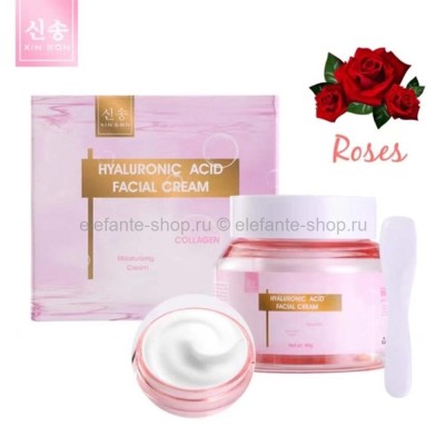 Крем для лица Xin Son Hyaluronic Facial Cream Roses 80g (106)