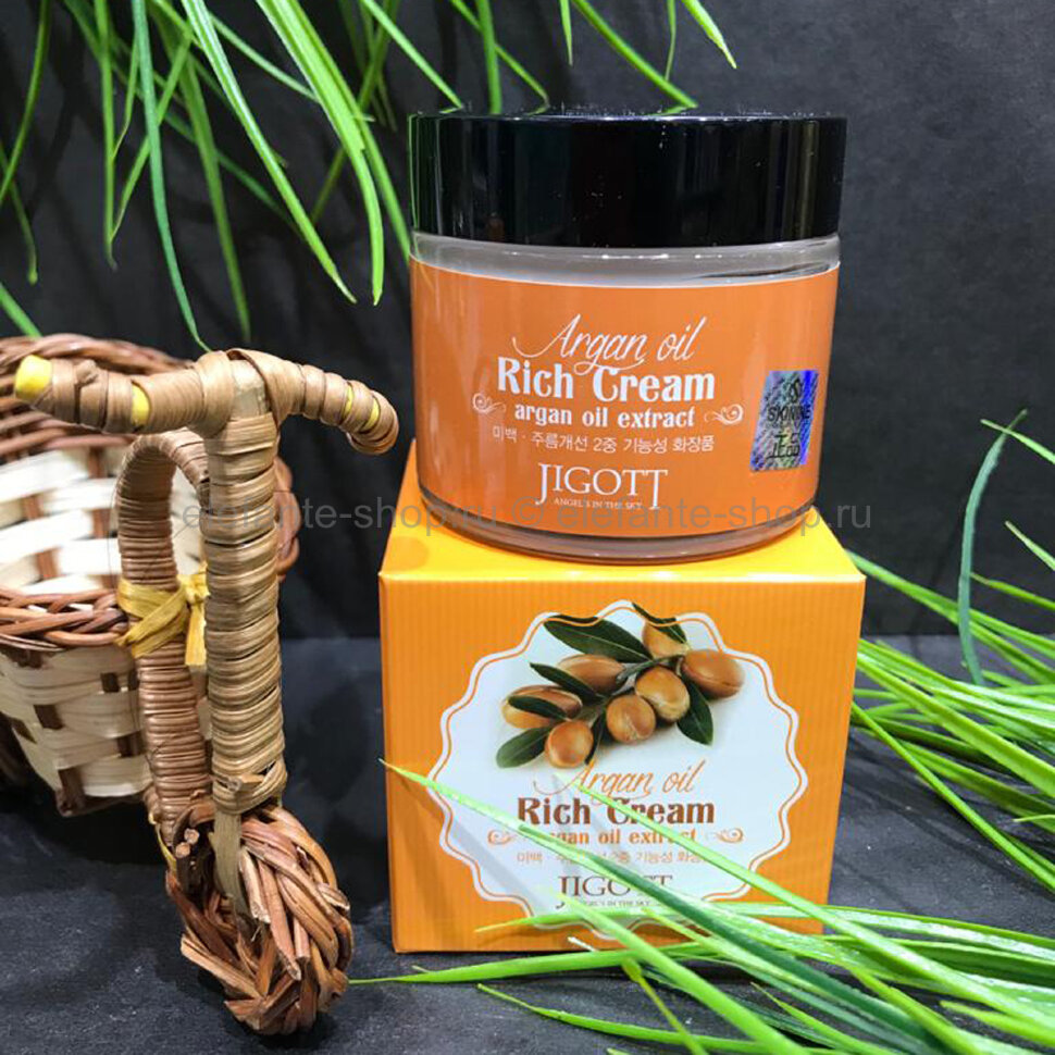 Крем для лица Jigott Rich Cream Argan Oil Cream (78)